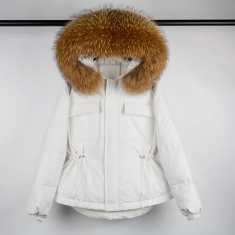 real fur down jacket