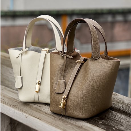 【本革】cube bag