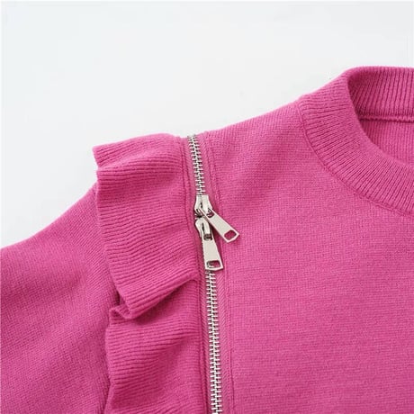zipper knit