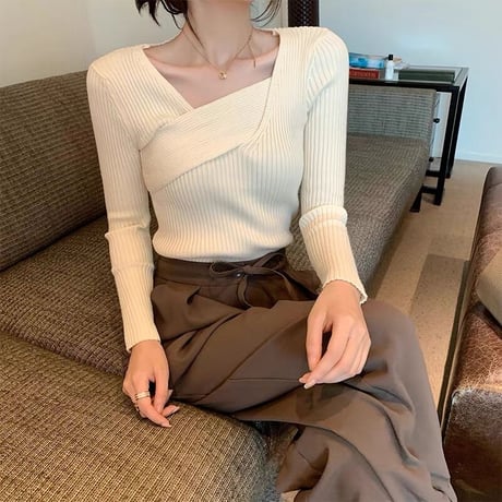 front cross knit