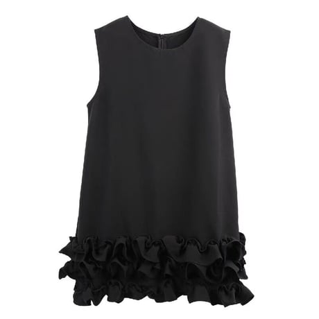 Hem frill onepiece