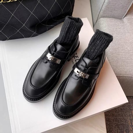 buckle loafers