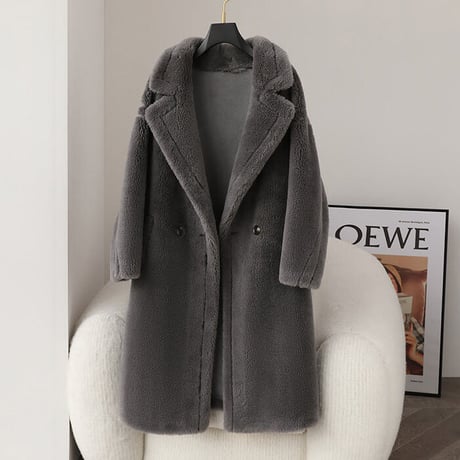【ウール100%】 long coat