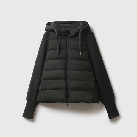 【ホワイトダック】knit 切り替え down