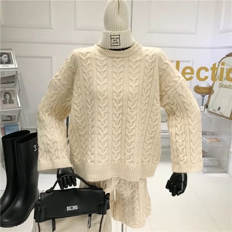 【即納】 knit setup