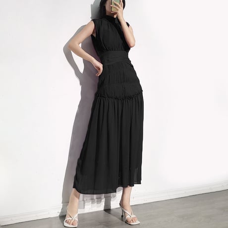 chiffon long onepiece