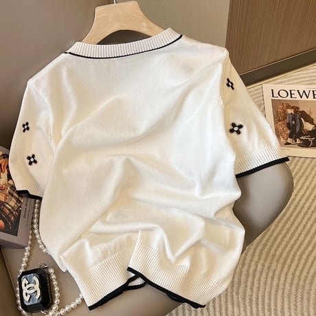 flower summer knit