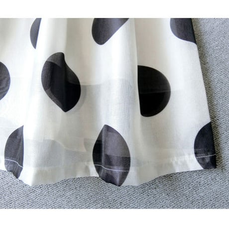 coin dot skirt