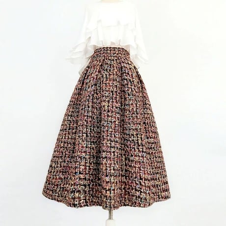 tweed  skirt