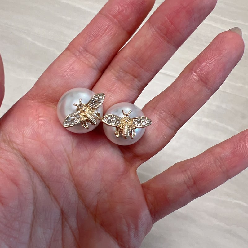即納】蜂さん pearl ピアス | BrillantSelect Store