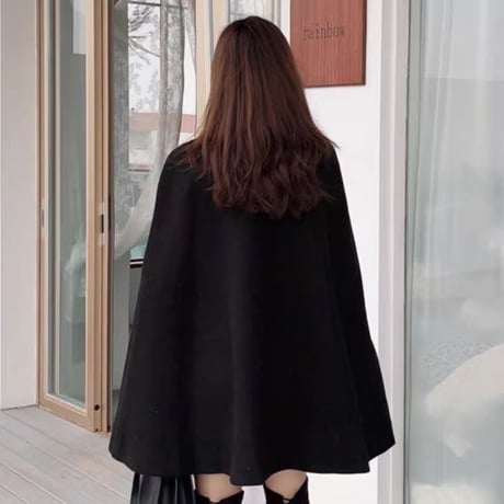 【即納】cape coat