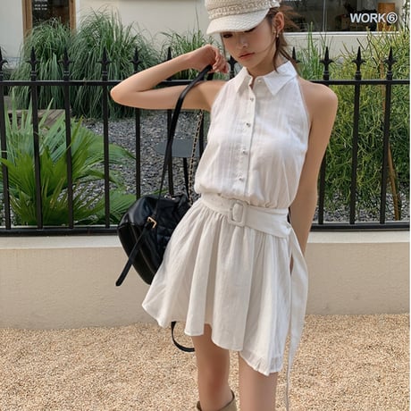 sleeveless onepiece