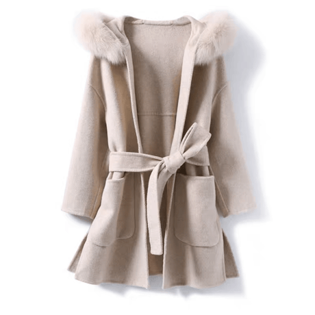 fox fur coat