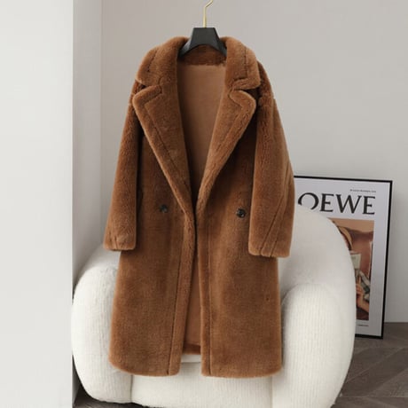 【ウール100%】 long coat