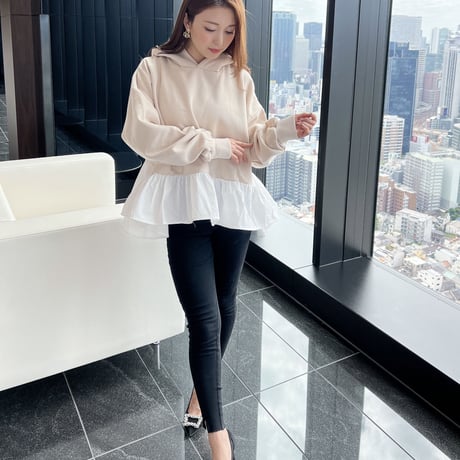 【即納】 peplum parker