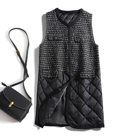 tweed switching gilet