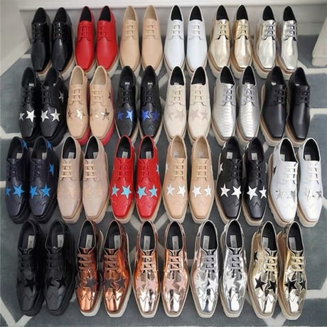 【本革】platform star shoes