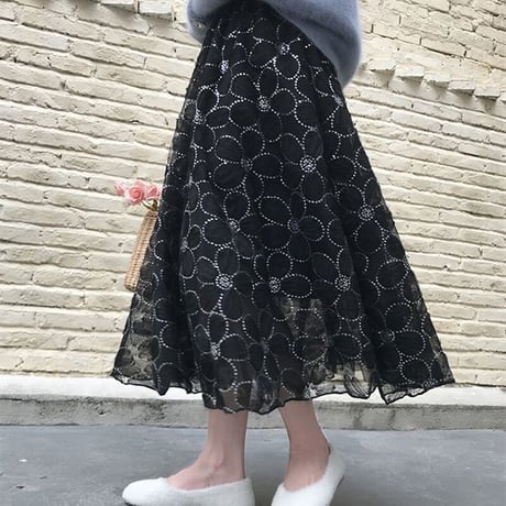 フラワー スカート