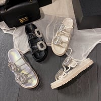 bijou clear sandal