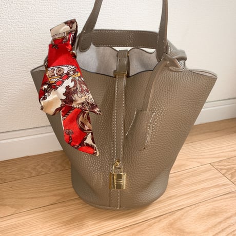 puleather cube bag