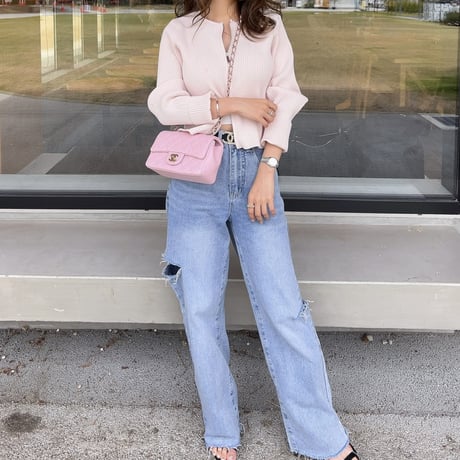 side cut denim