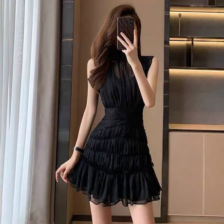 chiffon mini onepiece