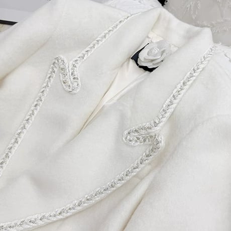 gold button jacket