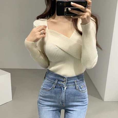 front cross knit