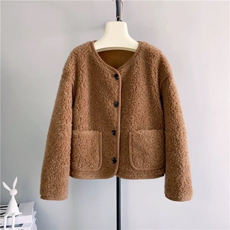 ウール short coat