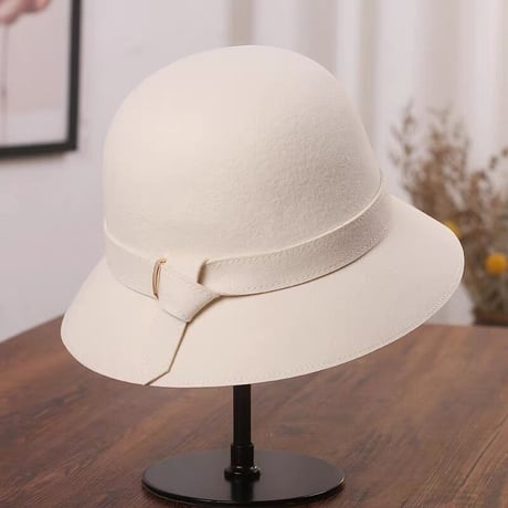 ウール bucket hat