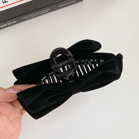 【即納】ribbon ヘアクリップ