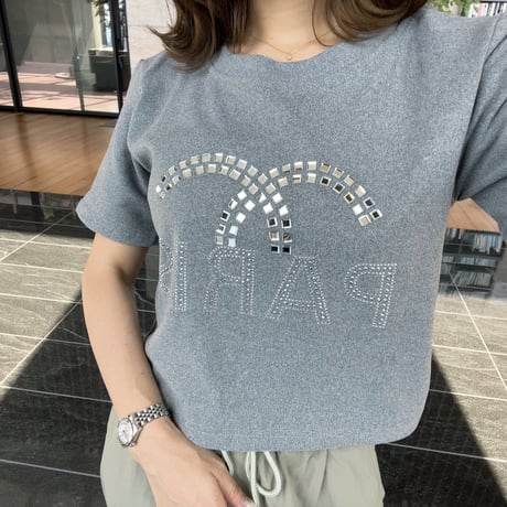 【即納】bijou logo t-shirt
