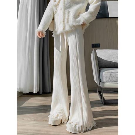 【秋冬】knit pants