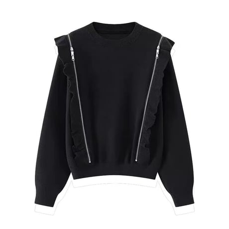 zipper knit