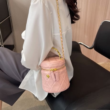 flower point bucket bag