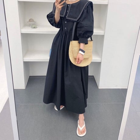 big collar onepiece