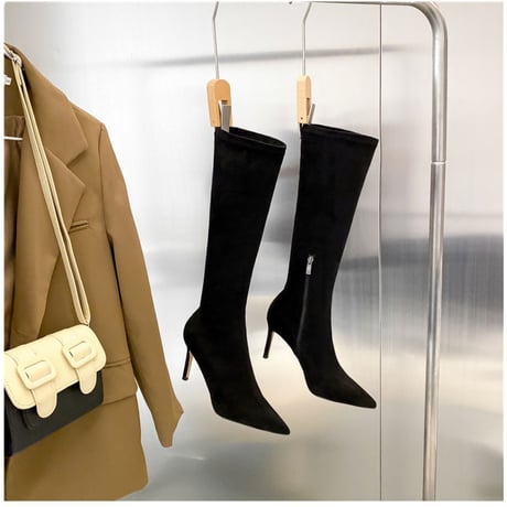 選べるヒール6.5cm or 8.5cm【美脚】 long boots