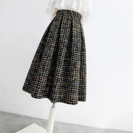 tweed  skirt