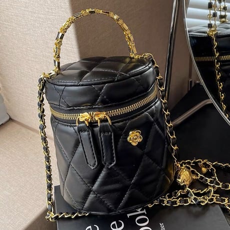 flower point bucket bag
