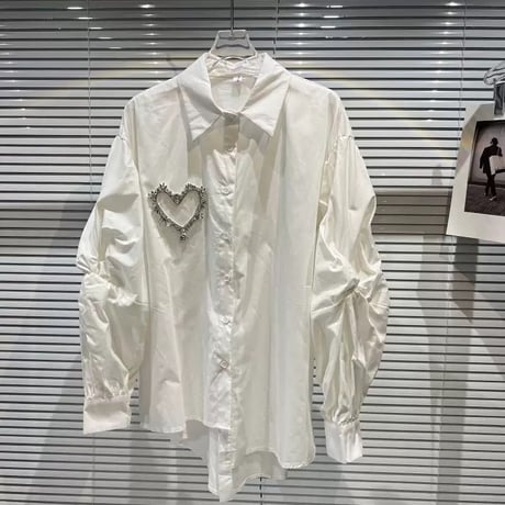 heart bijou blouse