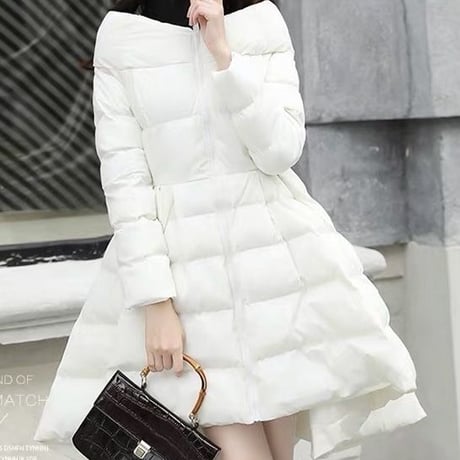 flare down coat