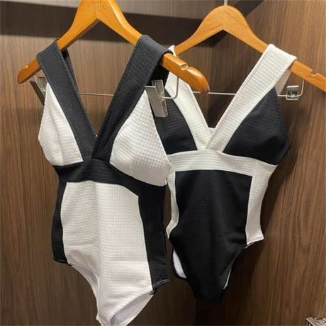 bi-color monokini