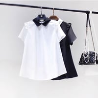 bi-color blouse