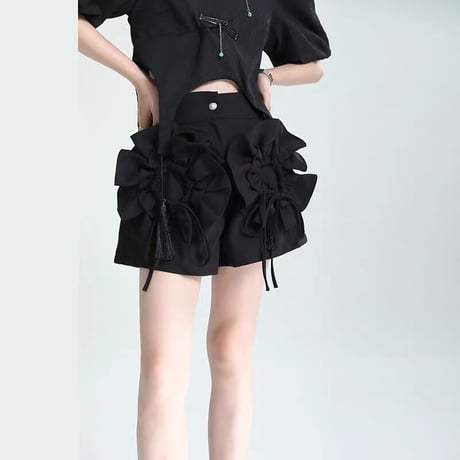 flower short pants