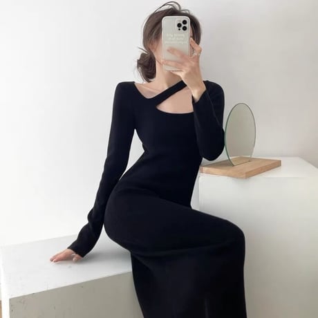 design  knit tight onepiece