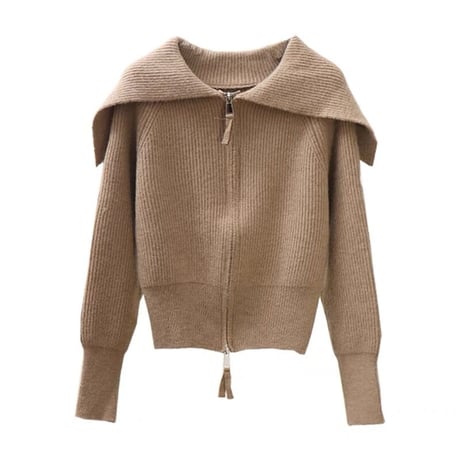 big collar knit