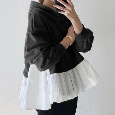 【即納】 peplum parker