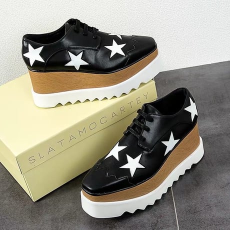 【本革】platform star shoes
