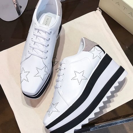 【本革】platform star shoes