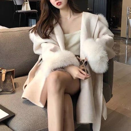 fox fur coat